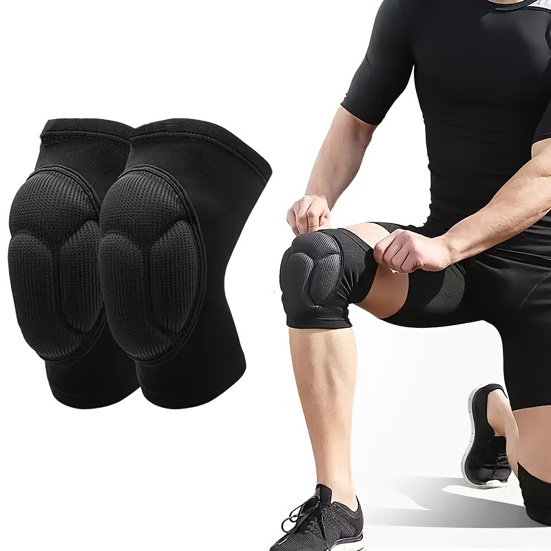 1 pair Visbeaut Protective Knee Pads - Thick Sponge, Anti-Slip, Collision  Avoidance for Football Players