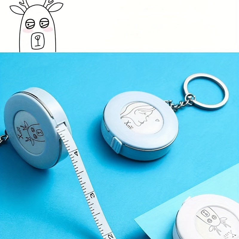 Retractable Ruler Tape Measure Keychain Mini Pocket Size - Temu