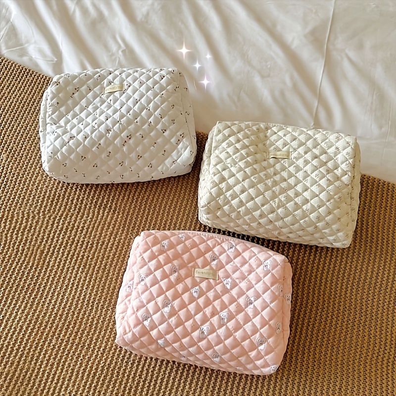 Kawaii Coquette Makeup Bag Cute Cosmetic Bag Aesthetic - Temu