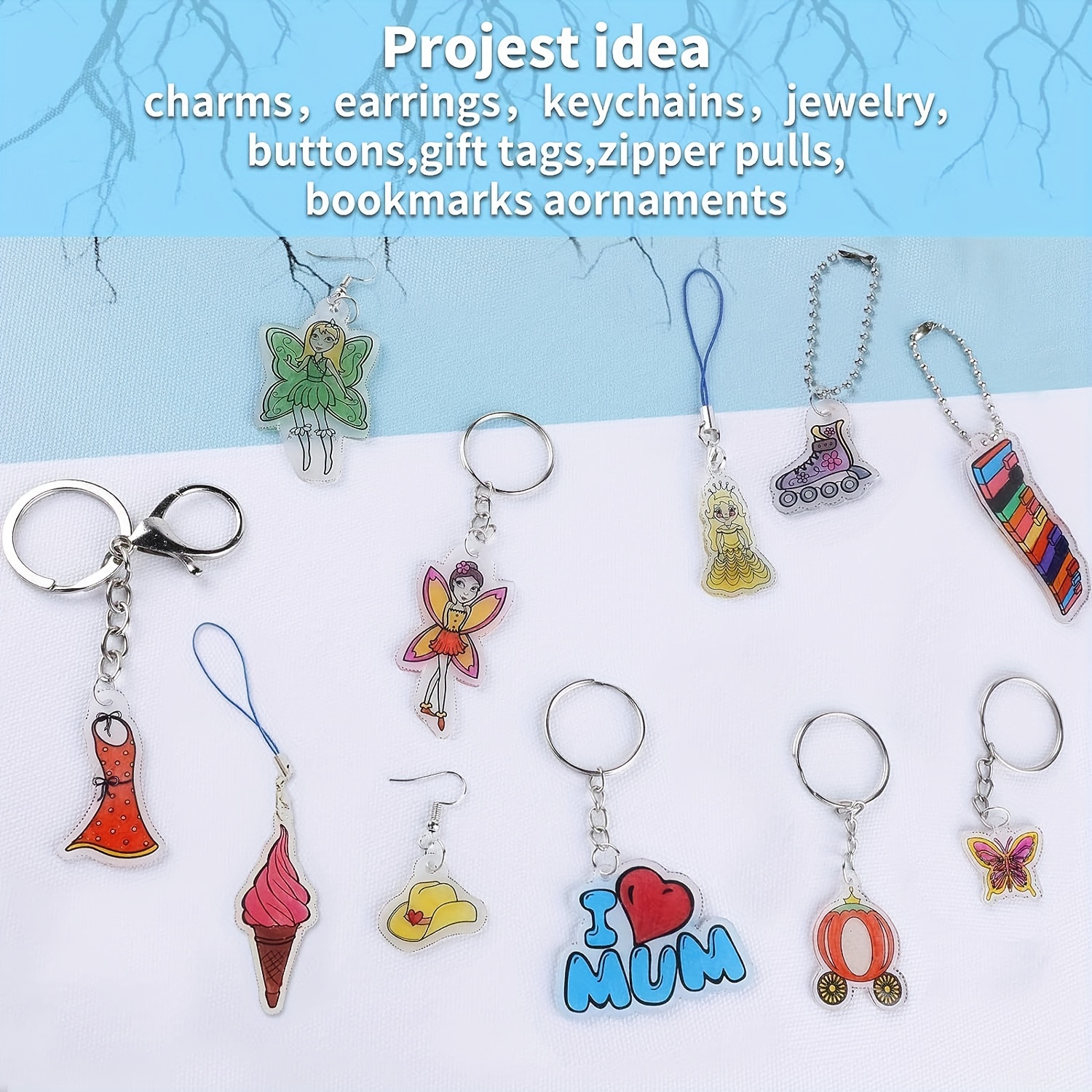 Shrink Art Paper: Create Unique Crafts Accessories Shrinky - Temu