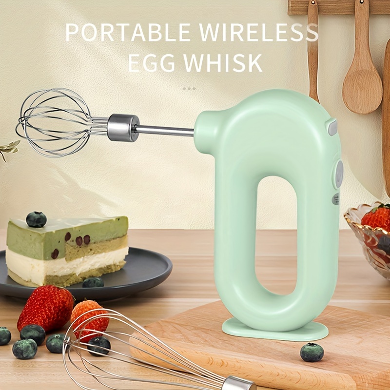 Electric Manual Whisk Wireless Portable Electric Food Mixer - Temu