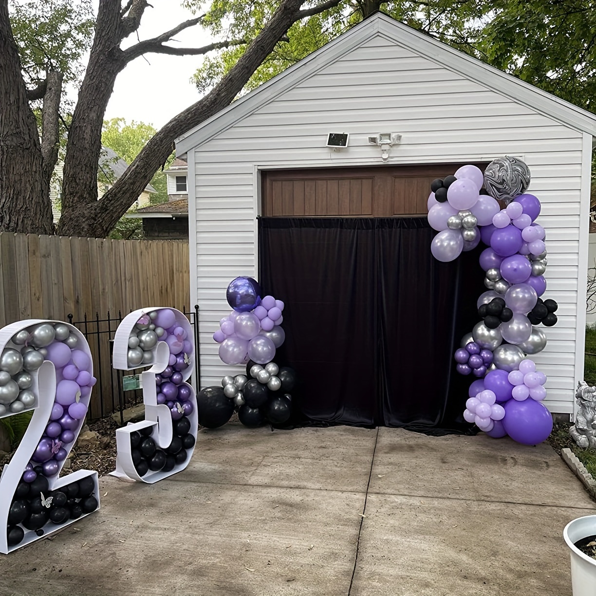 91 Mosaic Numbers For Balloons Marquee Numbers Pre Cut Light Up 91 44 Cm Tall