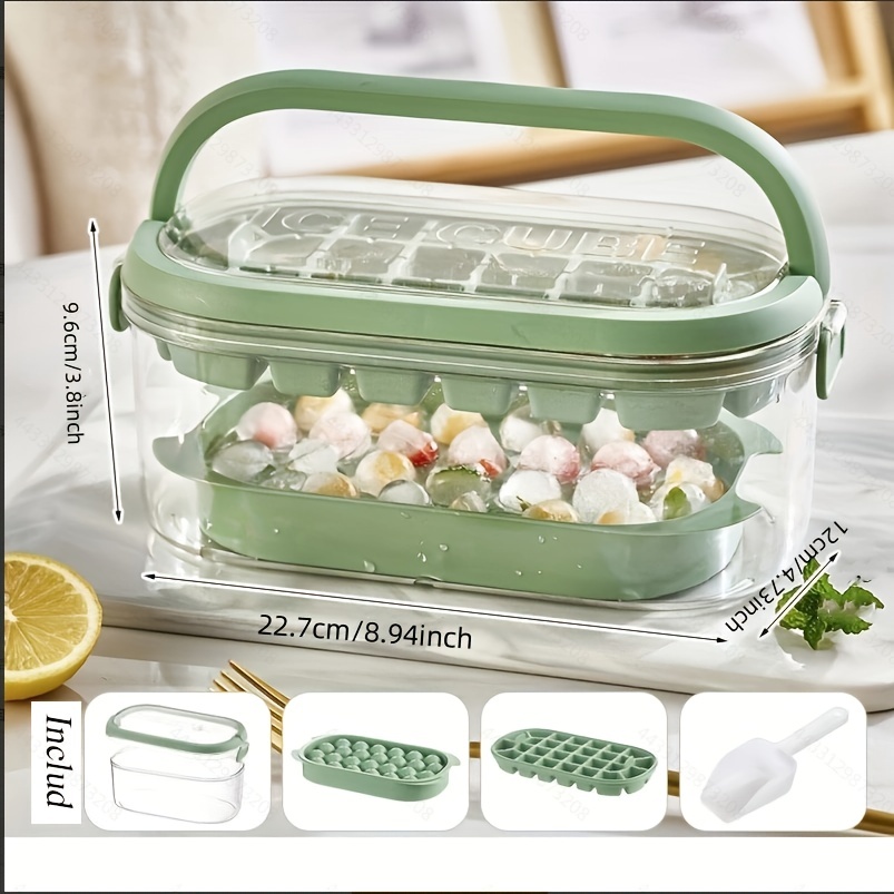 Silicone Ice Cubes Frozen Mini Food Grade Ice Tray Silicone - Temu