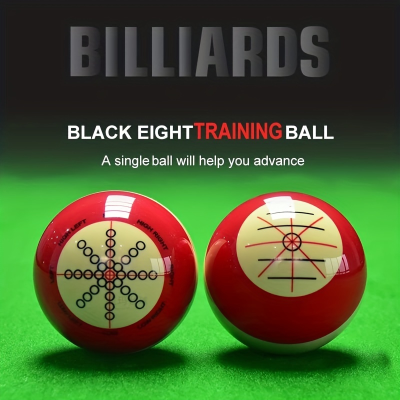 

Training Billiard Cue Ball, Billiard Cue Ball Practice Assist Accessory, Billiard Practice Ball