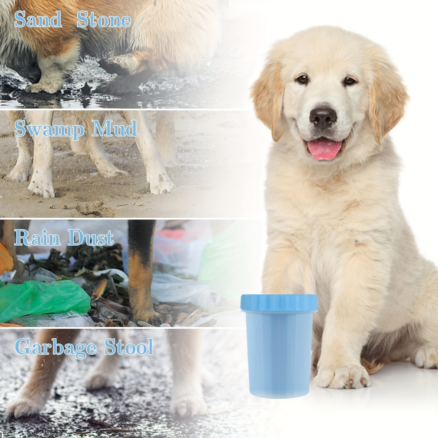 Portable Dog Paw Cleaner Dog Paw Washer Cup Multifunctional - Temu