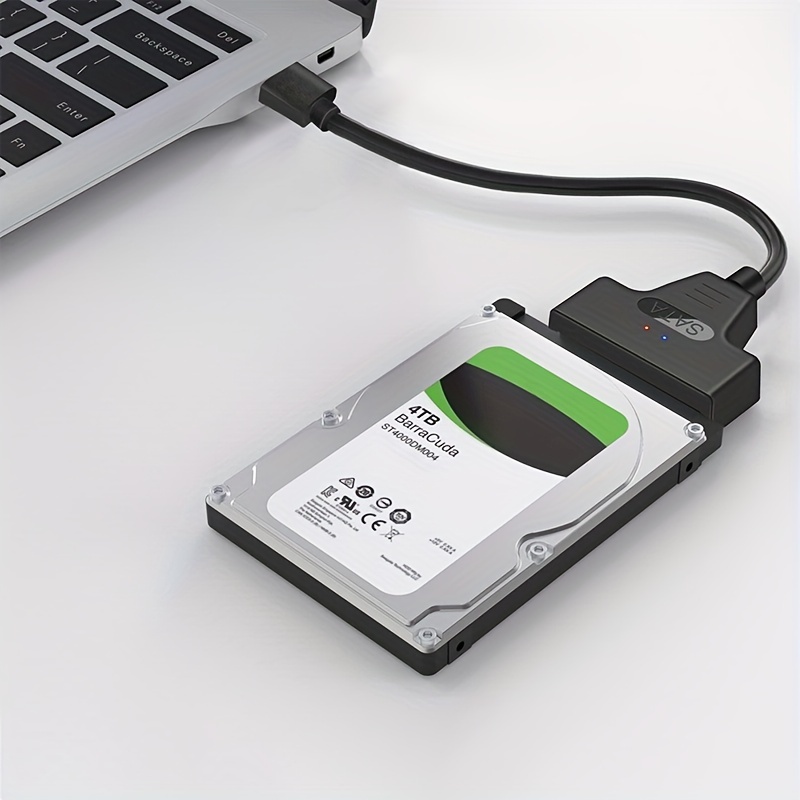 Adaptateur USB 3.1 type C vers SATA pour SSD / HDD 2.5' auto