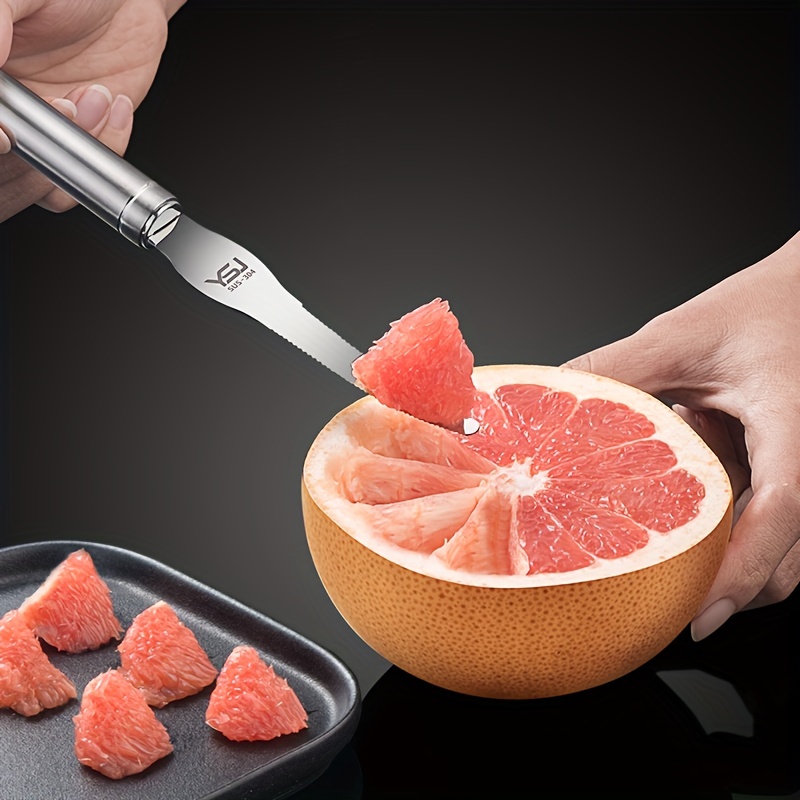 Grapefruit Knife Curved Serrated Blade Knife - Fruit Slicer Cutter