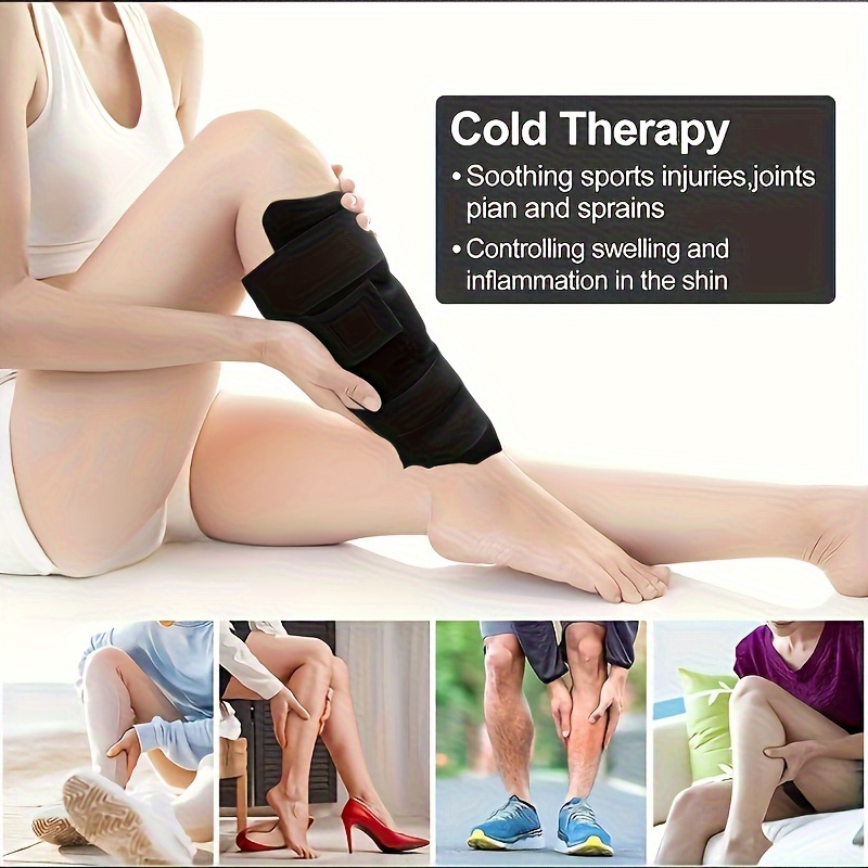 Shin Splint Ice Pack Wrap Hot Cold Compression for Pain Relief, Recovery –  arrislife