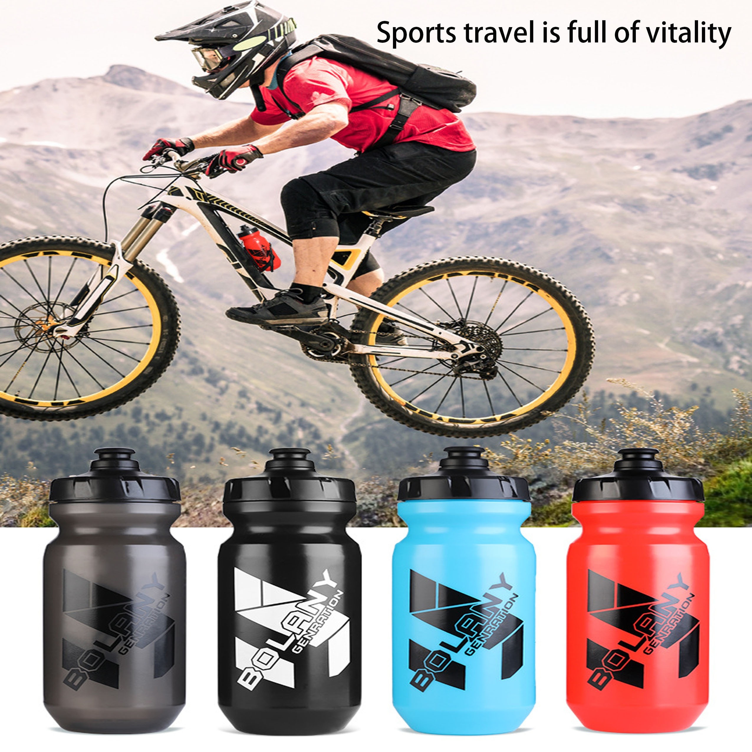 Sports Water Bottle Water Cups Portable Travel Water - Temu