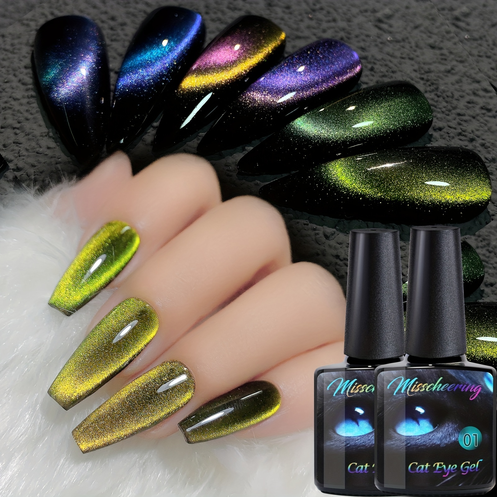 Holo Curable Lacquer, Holographic Nail Colour | Picture Curable