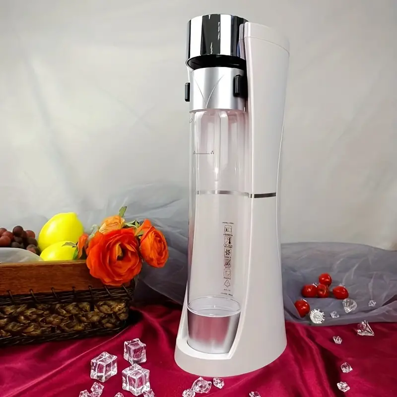 sparkling water maker soda maker soda machine for carbonating with 1l bottle seltzer fizzy water maker compatible with any screw in 60l co2 carbonator not included details 2