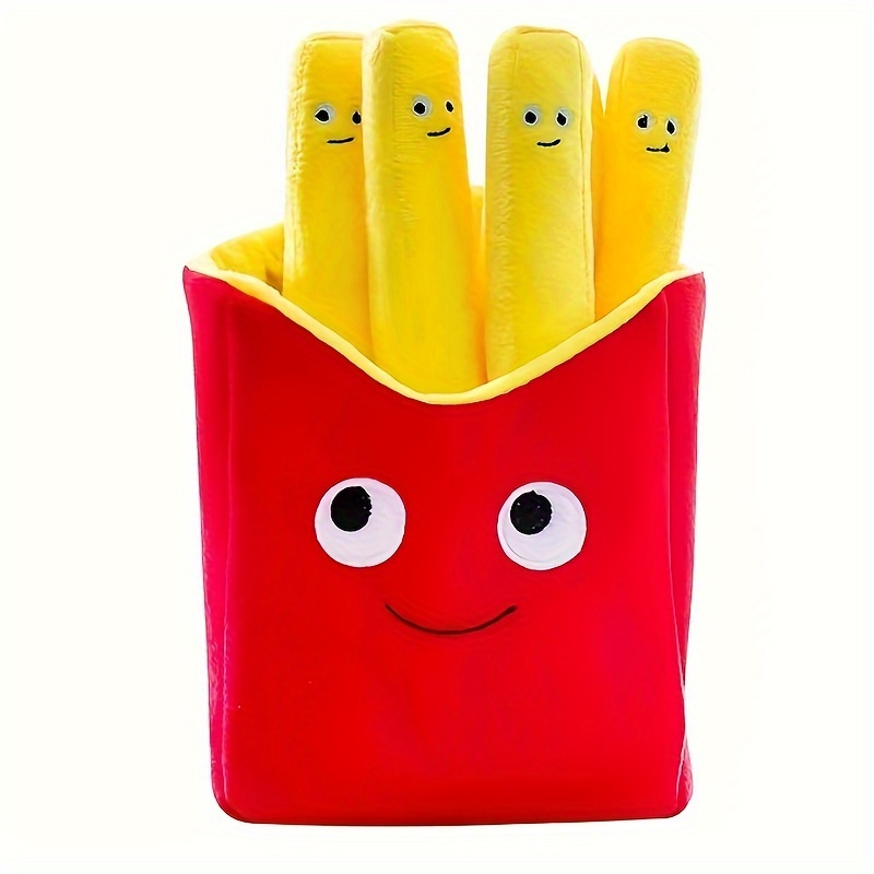 WHAT DO YOU MEME? Emotional Support Fries - The Original Viral Cuddly Plush  Comfort Food, Unique Gift for Valentine's Day