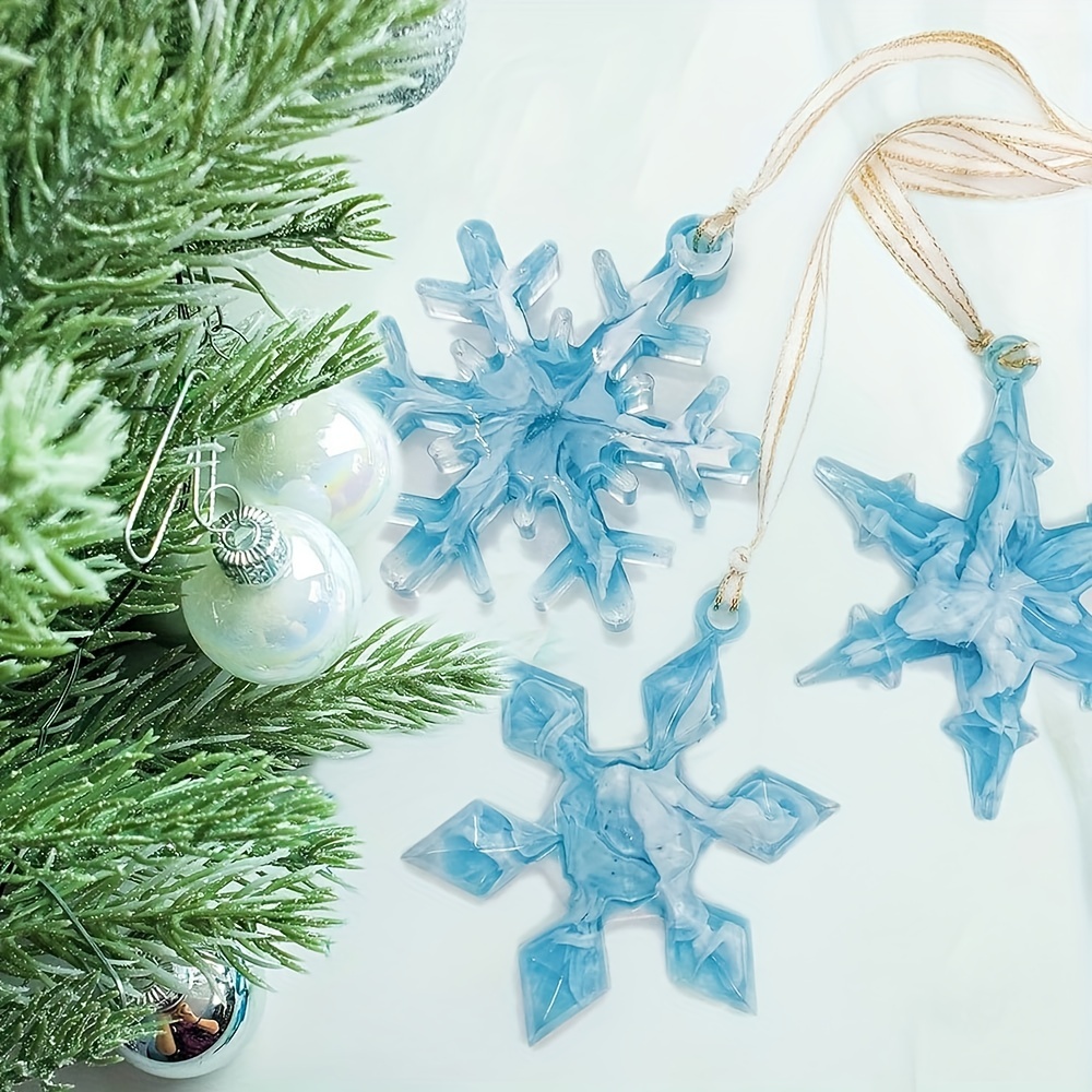 ORNAMENT ICE MOLD SET (2) - TREE AND SNOWFLAKE in 2023