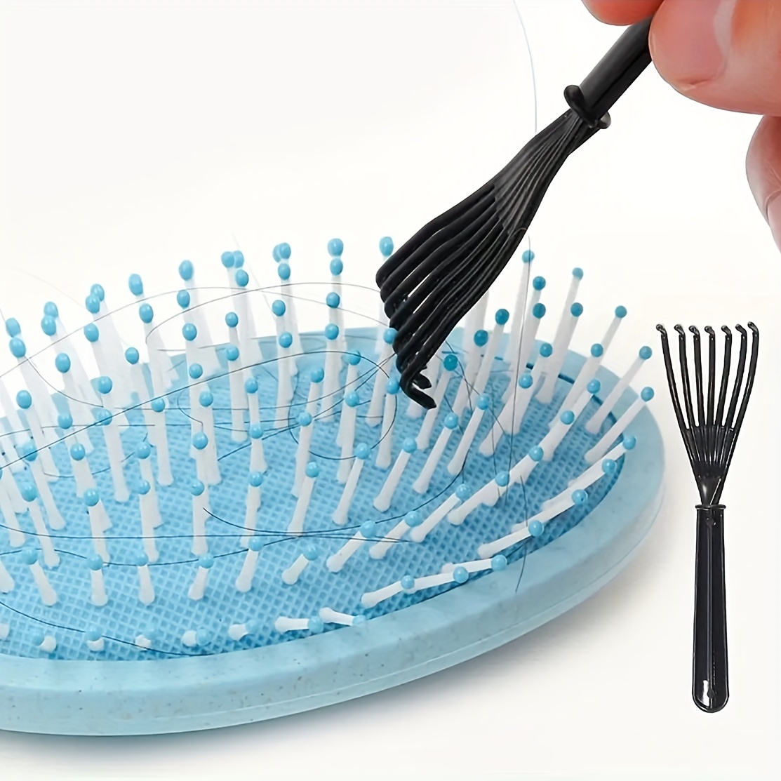 Hair Brush Cleaning Rake Air Cushion Comb Cleaning Claw - Temu