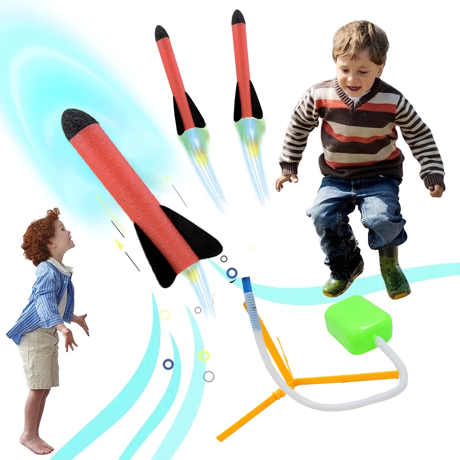 Kids Toys Boys outdoor Toys Toddlers rocket Launcher Kid Toy - Temu