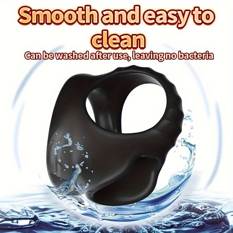 3 in 1 Silicone Penis Ring: Ultra Soft Cock Ring Men Enhance - Temu Germany