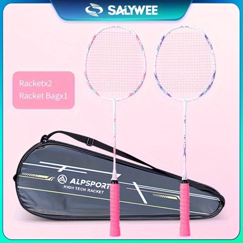 SALYWEE Professional Badminton Racket - Carbon Racket For Competition & Training