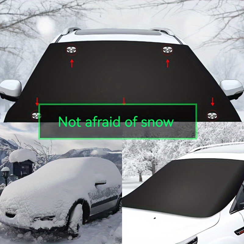 Frontscheibenabdeckung Winter, für Tesla Model Y 2021-2023 Autoscheiben  Abdeckungen Winter für Gegen Schnee Frost und Sonne