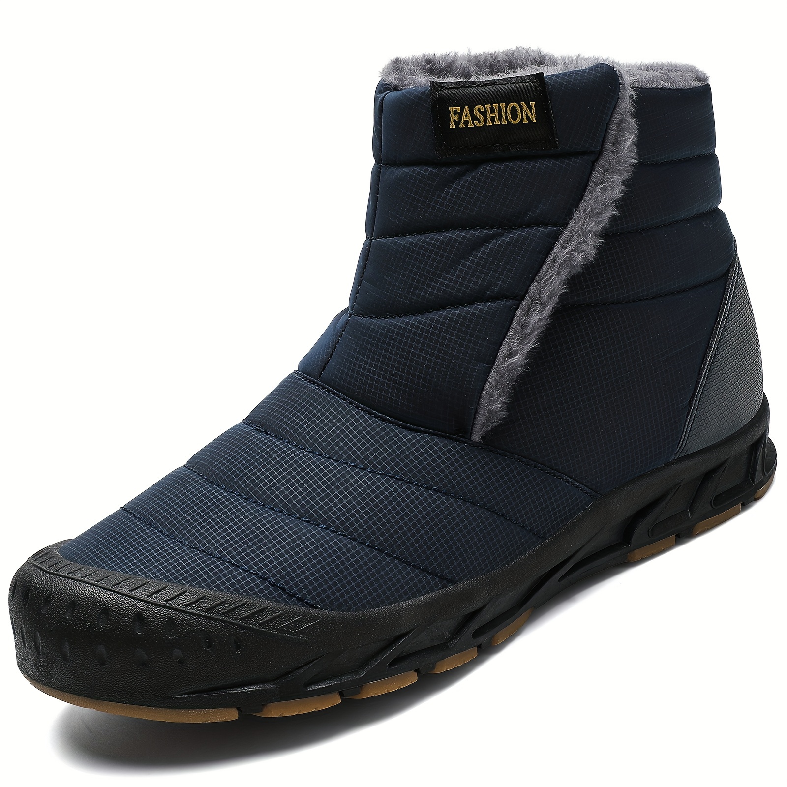 Botas Cuero Hombres, Cómodas En Nieve, Zapatos Casuales Tobillo - Calzado  Hombre - Temu