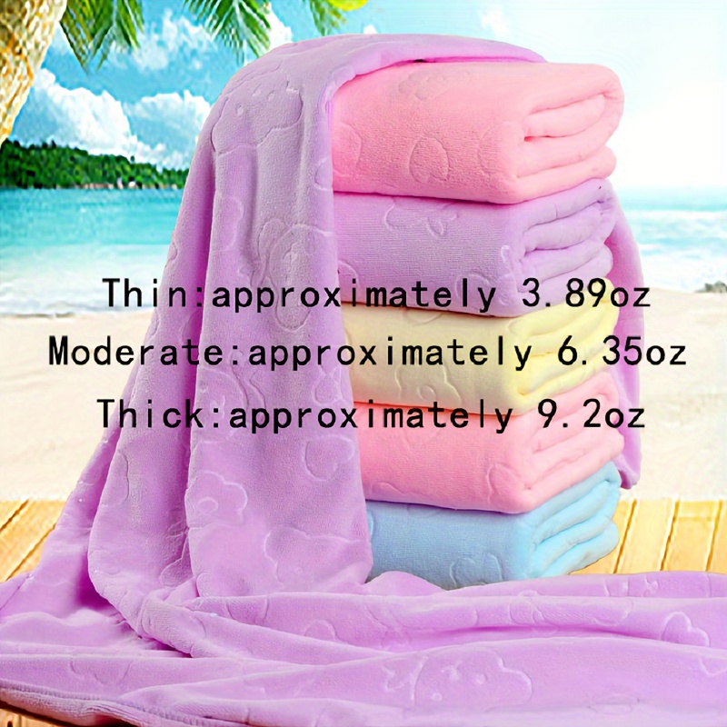 70 X140CM Absorb Water Child Microfibre Beach Towel Bath Towels