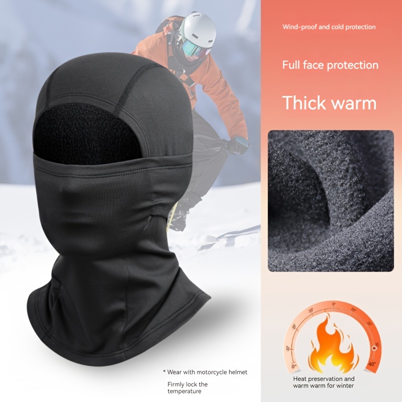 Masque d'hiver en polaire coupe-vent pour homme et femme pour le sport de  plein air : : Sports et Plein air
