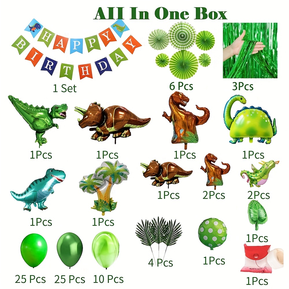 Dinosaur Party in A Box, Dinosaur Party Box, Dino Party Kit, Dinosaur Decor,  Dinosaur Party Supplies, Dinosaur Party Decor, 1st Birthday 