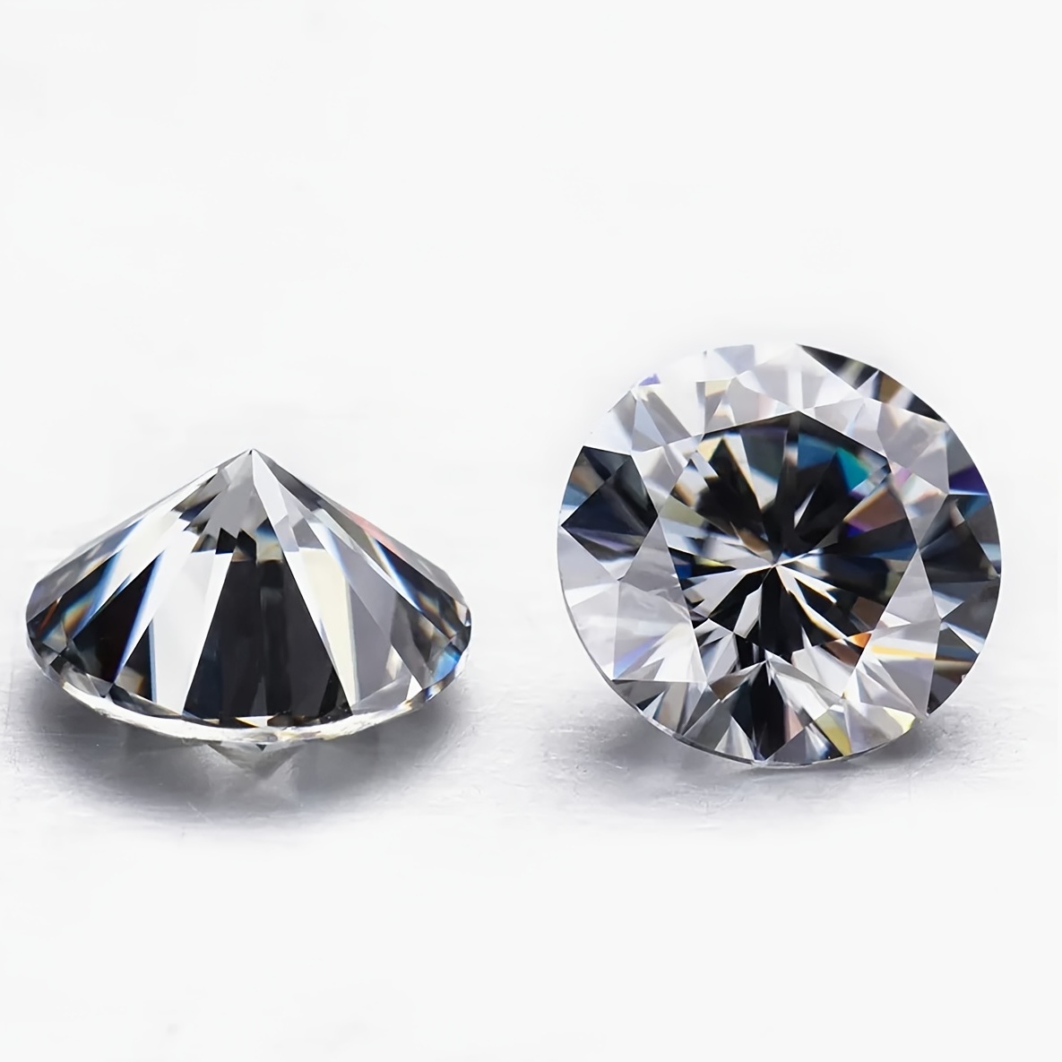 Gemas Tianyu DEF cor vvs grau corte francês moissanite diamantes 5