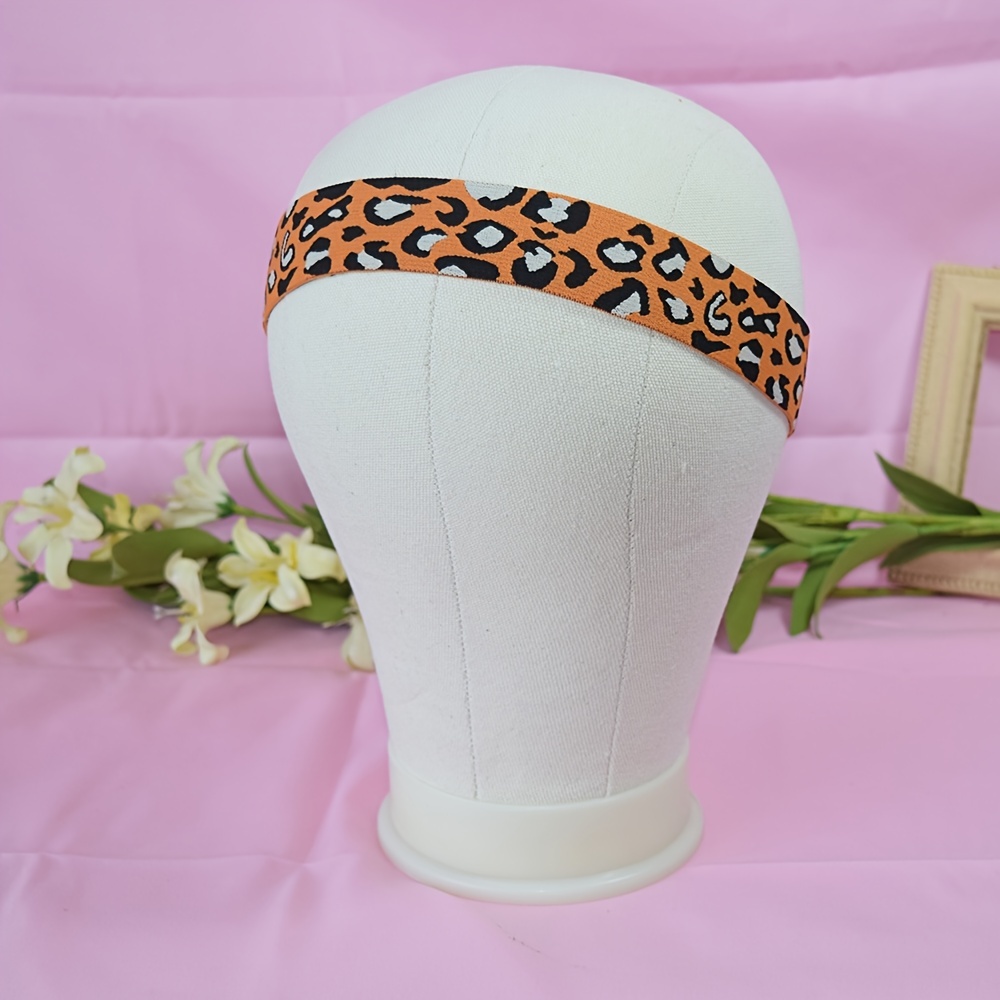 Leopard Pattern Wig Elastic Band, Elastic Bands For Wig Edges Edge Laying  Band Adjustable Edge Wrap To Lay Edges Lace Melting Band Leopard Wig Band  For Edges Comfortable Elastic Band For Lace