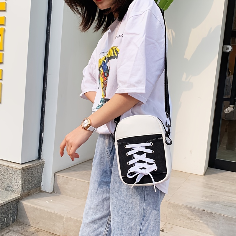 Cheap Fashion Korean Style Cute Canvas Girl Shoulder Bag Sling Bag  Crossbody Bags