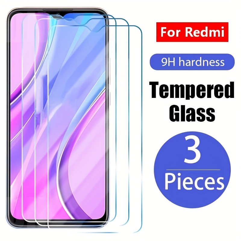 

3pcs Sport Tempered Glass Screen Protector For Xiaomi Redmi 9i/9a/9at/9c Nfc For Redmi A1/a1+/a2/a2+ For 10a