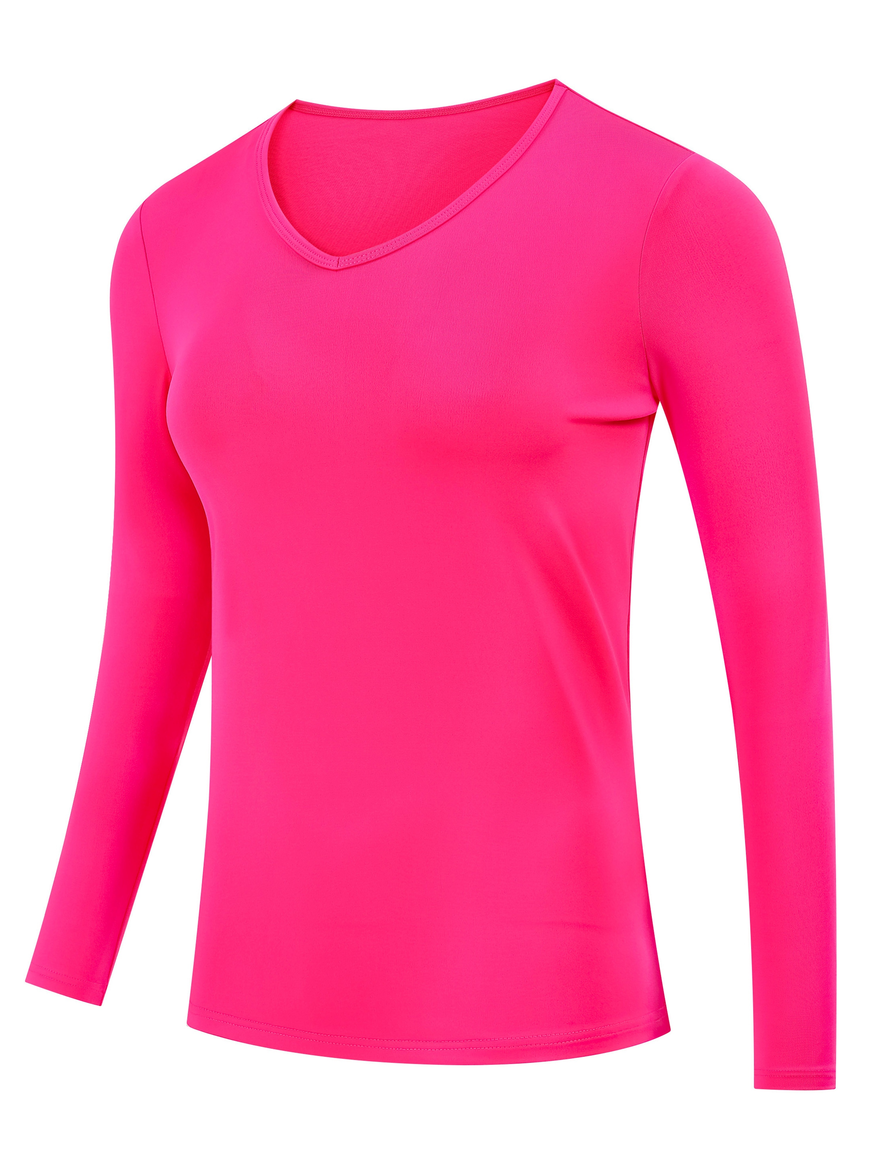 icyZone Workout Shirts Yoga Tops Activewear V-Neck T-shirts for