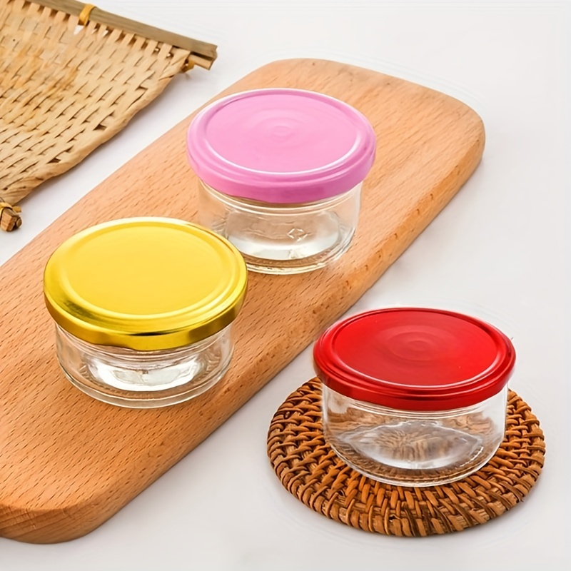 Small Glass Condiment Containers With Lid, Salad Dressing Container,  Dipping Sauce Cups Set, Leak Proof Reusable Sauce Containers For Lunch Box  Picnic Travel, Kitchen Accessaries - Temu Germany