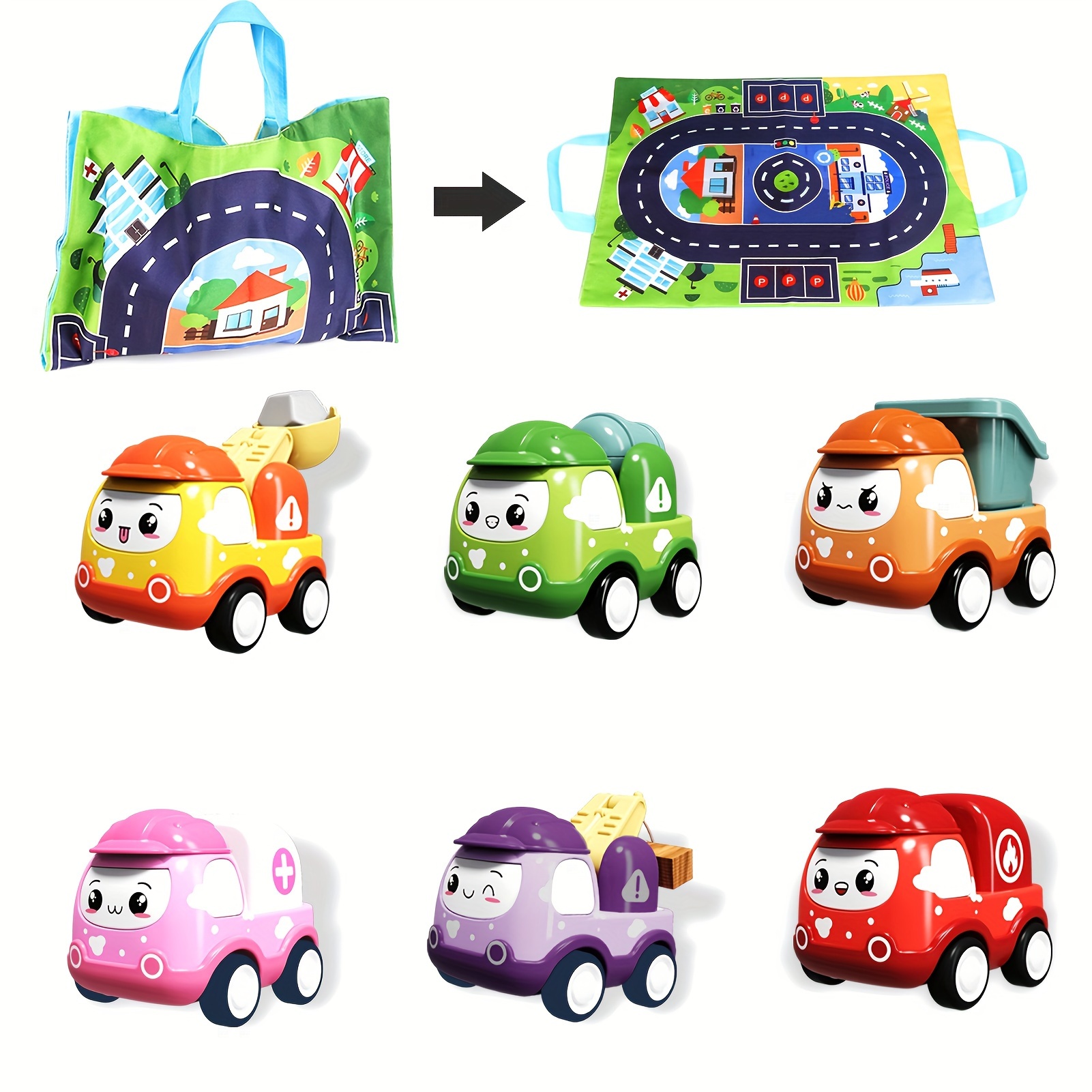 zufällige Farbe] Baby-autospielzeug Für 6 Bis 12 Monate, Weiche Gummi-push -and-go-fahrzeuge Für Kleinkinder, Kleinkind-rassel-roll-auto,  Reibungsbetriebener Lkw-spielzeug, Vorschul-lerngeschenk, Kaufen Sie Jetzt  Für Zeitlich Begrenzte Angebote Ein