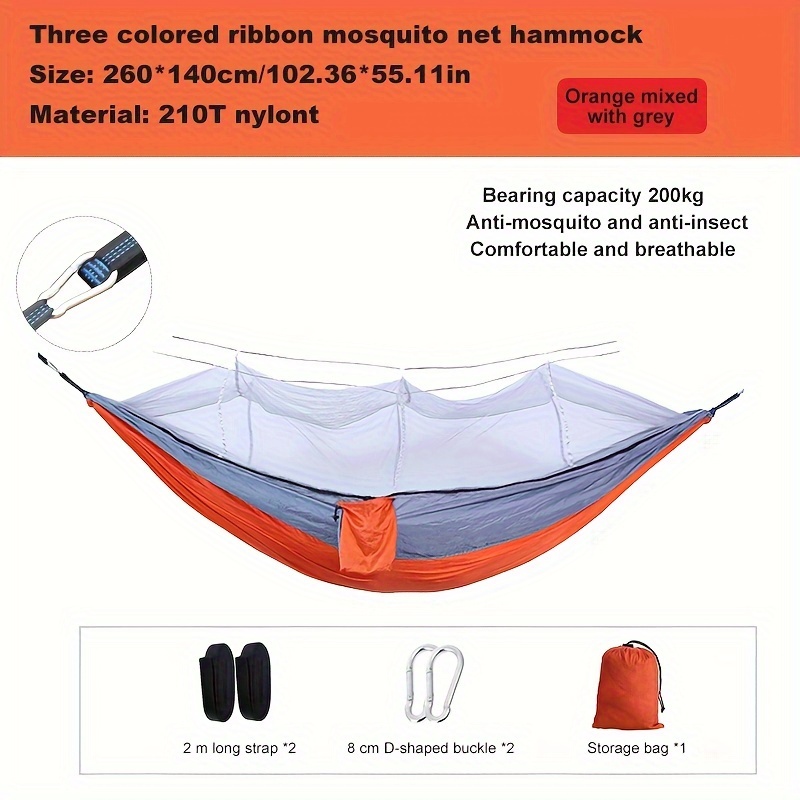 Outdoor Hammock With Mosquito Net for Camping Travel