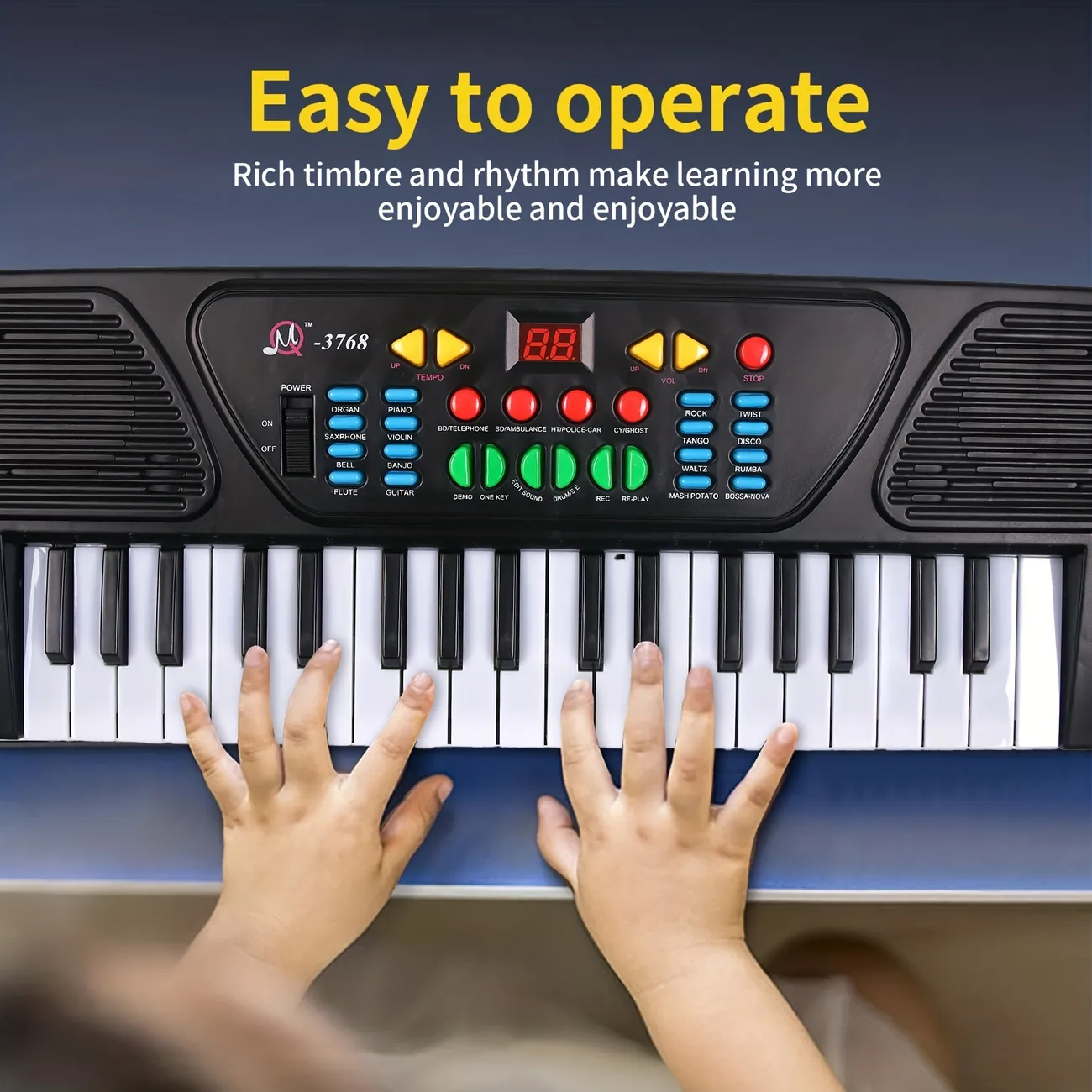 ピアノ キーボード 鍵盤 ステッカー ラベル 楽器 音楽 練習 簡単 3点セット