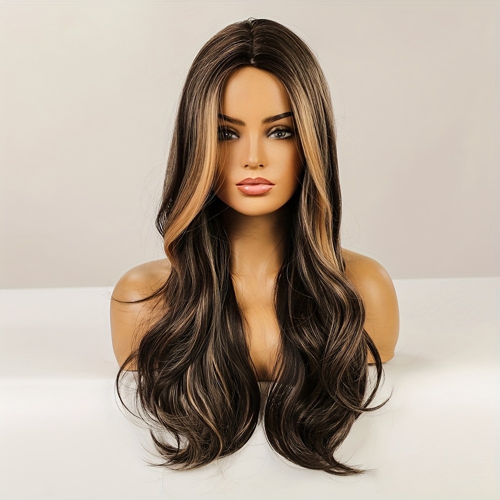 Butterfly Haircut Long Wavy Hair Wigs For Women Synthetic Heat Resistant  Hair Wigs For Daily Party Cosplay Use