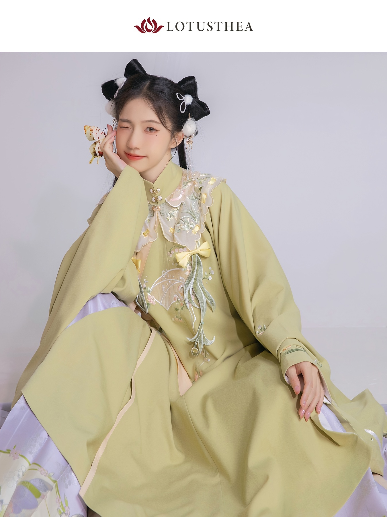 Набір Changao & Mamianqun Hanfu для весни та осені, стародавній китайський традиційний костюм, одяг жінок епохи Хань