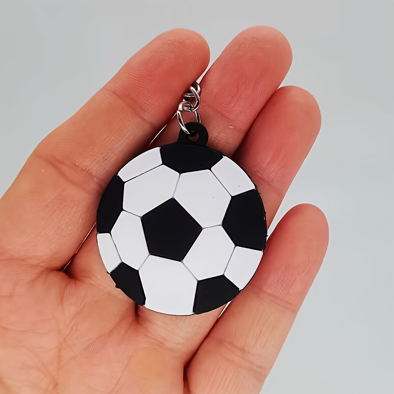 Portachiavi per ragazzi Sport per bambini Calcio Portachiavi per uomini  World Soccer Party Bomboniere Supplies_x