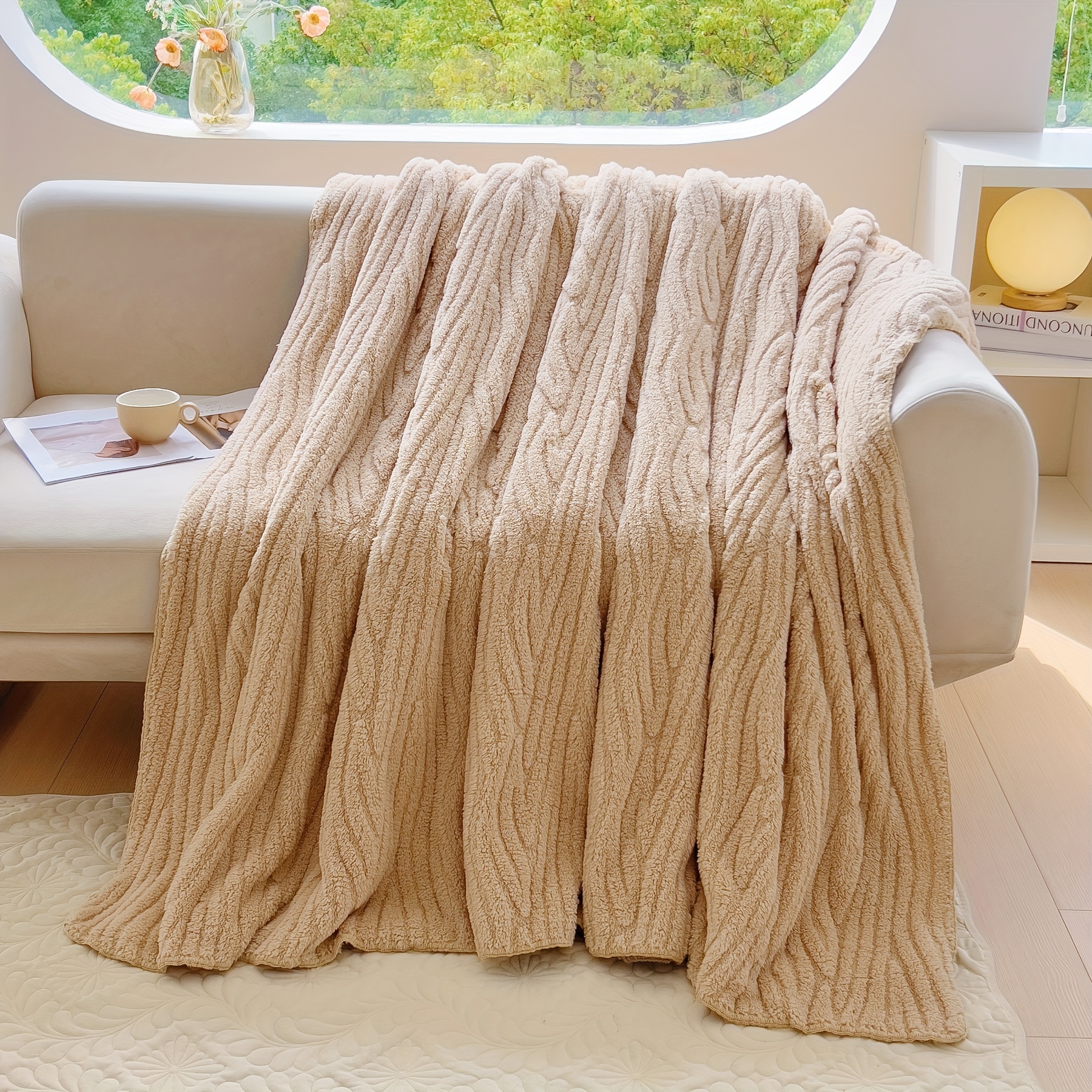 Sofa Couch Blanket Throw Blanket Knitted Blanket Office Nap - Temu