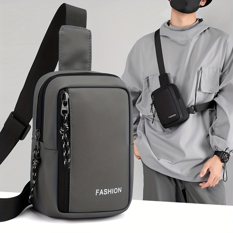 Fashion Chest Pack Lightweight Crossbody Bag Men Perfect - Temu