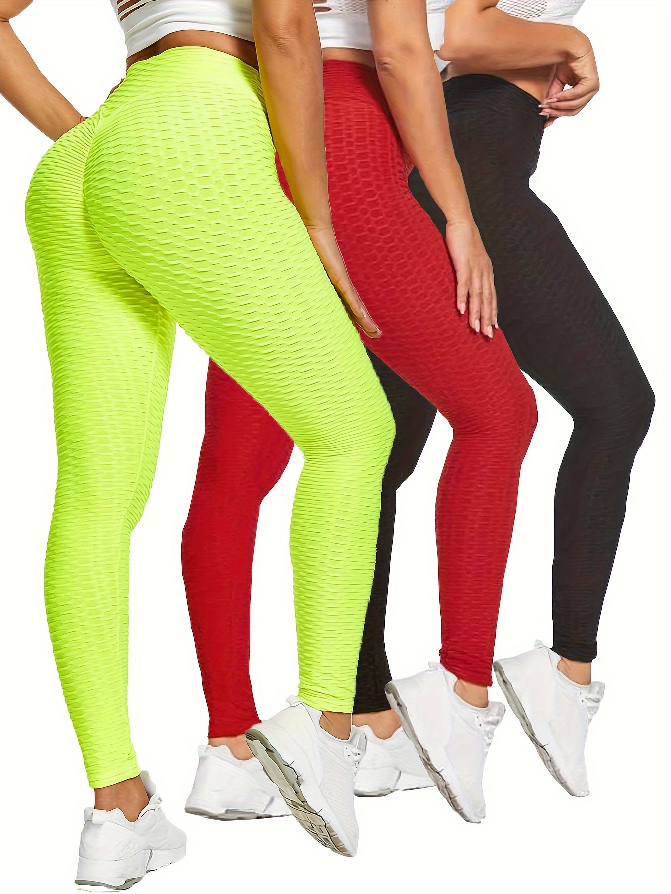 Guowenbow Unlined Yoga Pants Leggings Sport Fitness High Waist Hip-up  Smashed Pants Women Gradual Exercise Fitness Skin Friendly Trousers (Size :  Small) : Buy Online at Best Price in KSA - Souq
