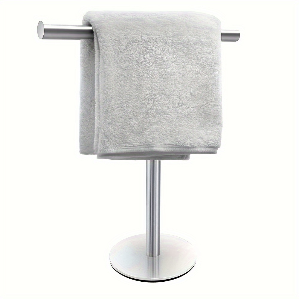 Stylish Convenient Swivel Towel Rack Bathroom Wall Mounted - Temu