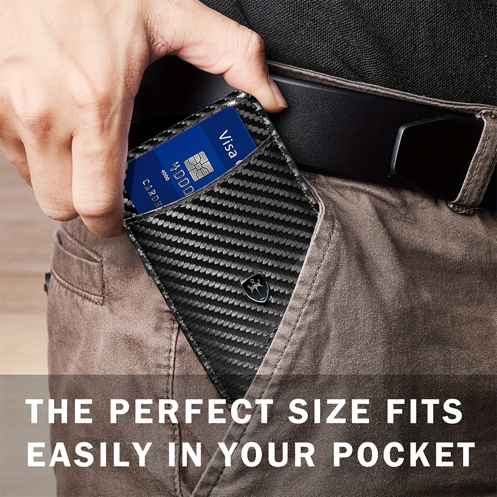 Wallets For Men - Smart wallet - Carbon Fiber Wallet - Slim Wallet