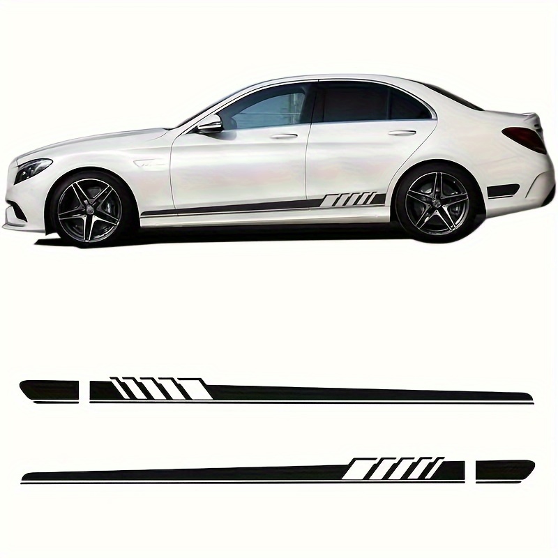 5d Carbon Fibre Amg Edition C63 Edition Side Racing Stripe - Temu
