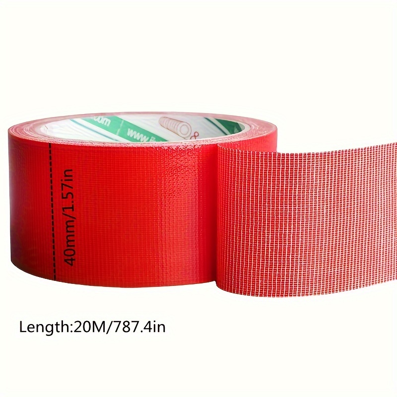 40mm/1.57inch Wide 20meters Waterproof Duct Gaffa Gaffer Adhesive Repair  Bookbinding Cloth Tape Colored Duct Tape With Strong Adhesion , Duck Tape  With Varies Colors, High-quality & Affordable