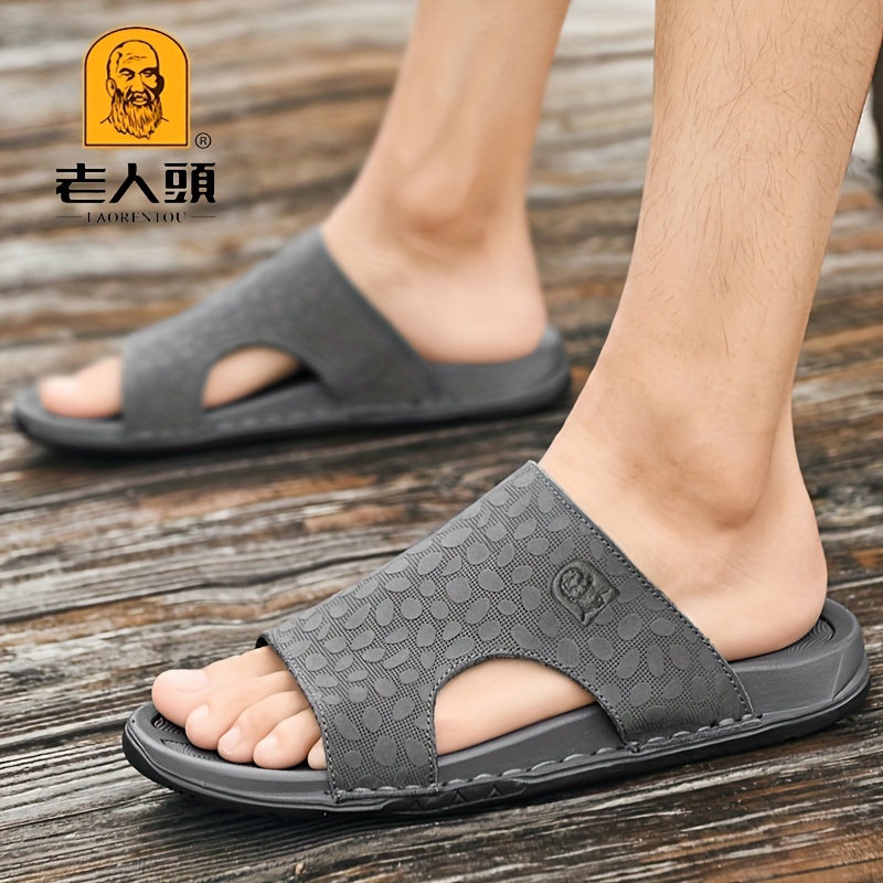 Laorentou Men's Lightweight Slip On Sandals - Spring & Summer