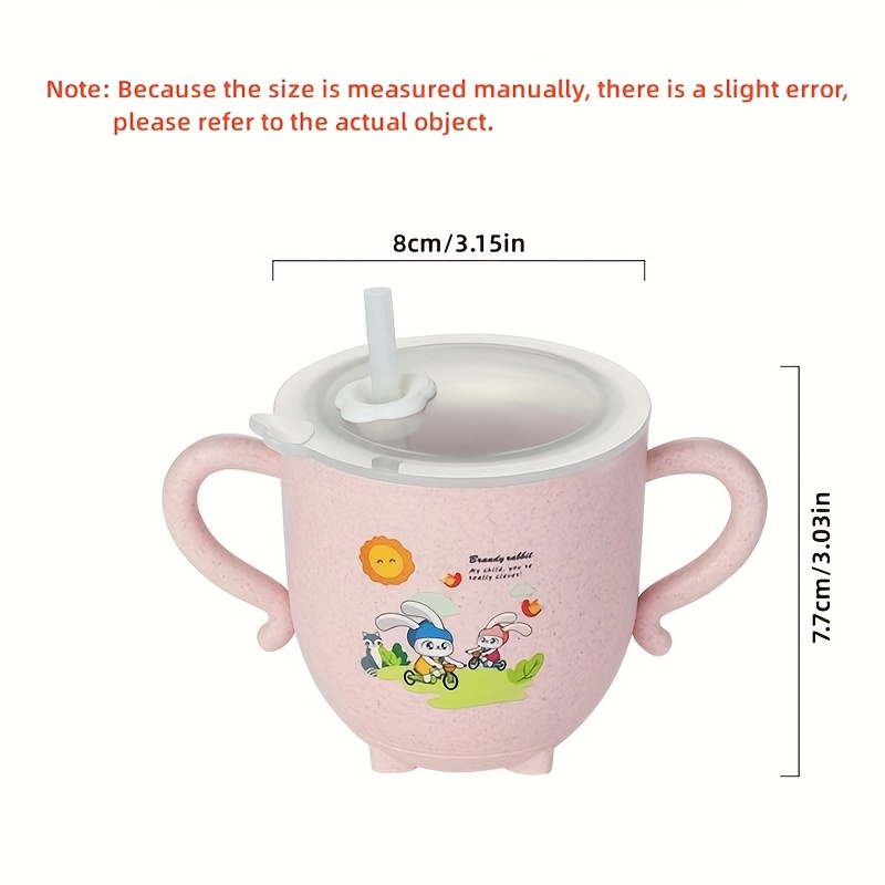 Cute Little Boys Plastic Cup Children Water Cup Sippy Cup Creative Handy  Cup Duck Beak Children Cup Students Water Cup