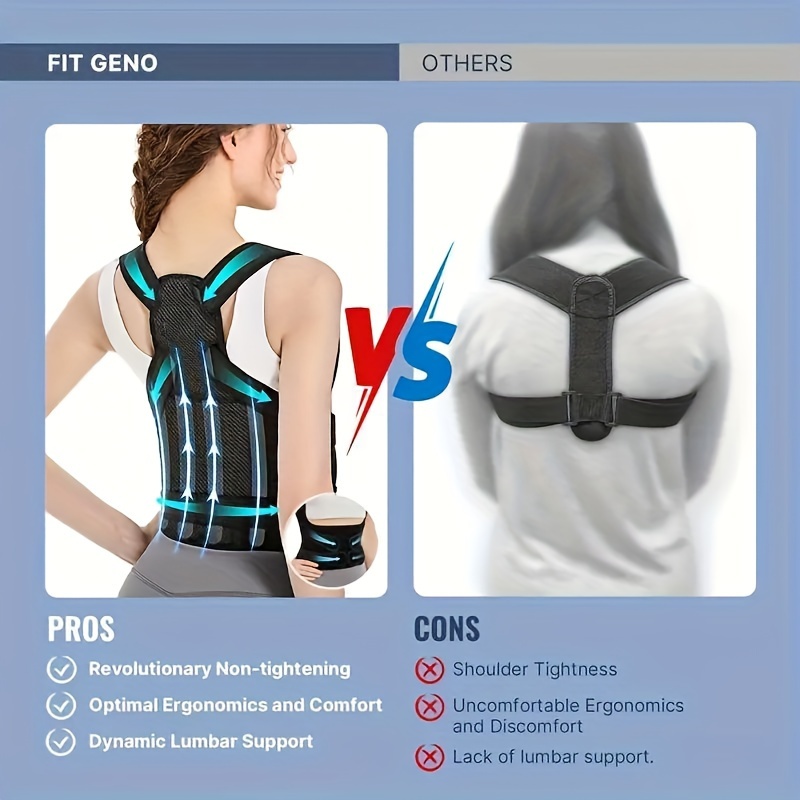 Back Brace Posture Corrector for Women and Men Back Lumbar Support