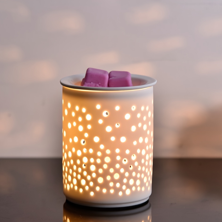 Wax Melting Warmer Ceramic Oil Burner Electric Candle Wax - Temu