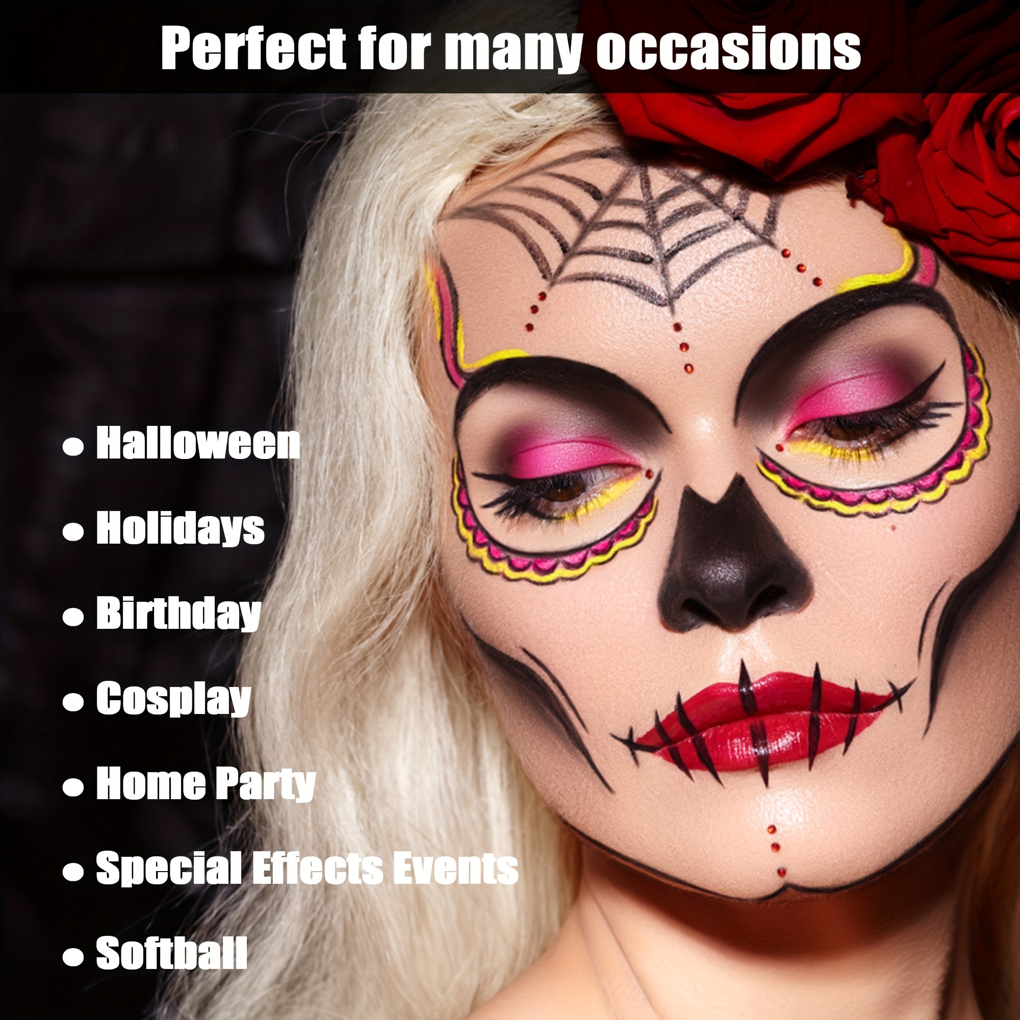 Sports Face Paint Stick, Cream Blendable Body Paint Makeup , Professional  Halloween Makeup Cosplay Uv Special Effects SFX - AliExpress